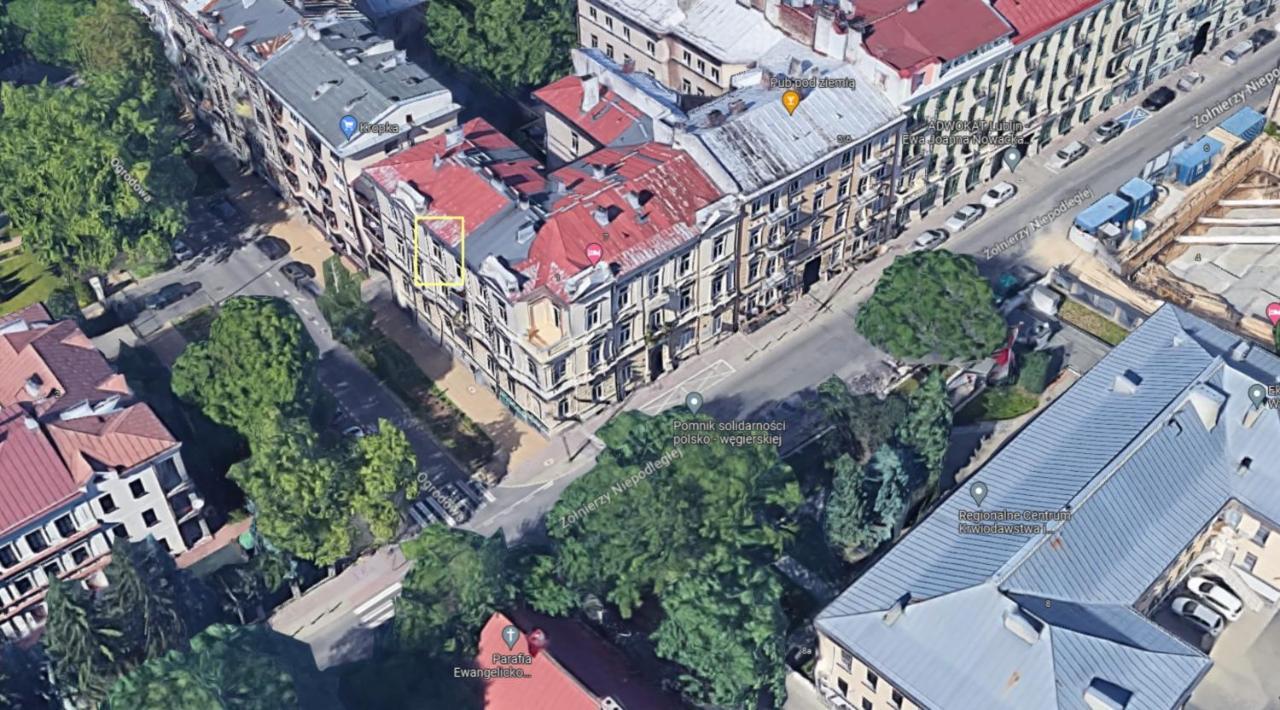 Lublinbnb - Exclusive Family Apartment ------ In The Heart Of Lublin -------------------------------- Bedroom & Living Room & Kitchen Dış mekan fotoğraf